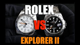 Rolex Explorer II 216570  White vs Black [upl. by Nagam739]