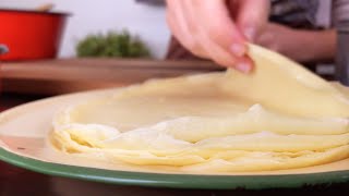 Cómo hacer CREPES  Masa de Panqueques  CUKit [upl. by Hsivat]