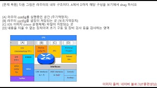 네트워크 관리사 2급 실기 단답형 풀이라우터내부구조 라우터 라우터내부구조 네트워크관리사 ICQA [upl. by Andrew]