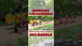 Ski Daddle  Mario Party Jamboree supermariopartyjamboree mariogamer40 mario supermario [upl. by Ahseined]