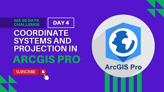 Coordinate System and Projection in ArcGIS Pro [upl. by Standley11]