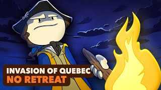 Invasion of Quebec No Retreat  US History  Extra History  Part 4 [upl. by Aisereht]