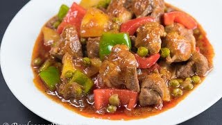 Pork Mechado  Mechadong Baboy Recipe  How to Cook Mechado  Panlasang Pinoy [upl. by Anrev]