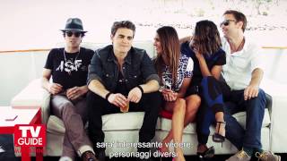 The Vampire Diaries Cast at Comic Con 2014 sub ita [upl. by Ramirolg]