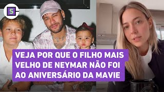 Filho de NEYMAR não foi ao aniversário de 1 ano de MAVIE Carol Dantas mãe de Davi EXPLICA motivo [upl. by Norac852]