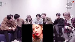 BTS reaction to Blackpink tiktok [upl. by Adur]