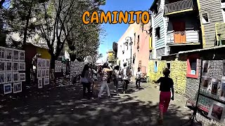 Caminito del Barrio La Boca Buenos Aires tango musica de Placido Domingo y Osvaldo Pugliese [upl. by Yelrihs]