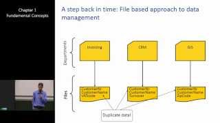 Introduction to Database Management Systems 1 Fundamental Concepts [upl. by Eirffej600]