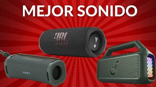 Los 6 MEJORES ALTAVOCES BLUETOOTH 2025 de Gama Media Alta BARATOS PARA COMPRAR en AMAZON  CALIDAD [upl. by Adnahs]