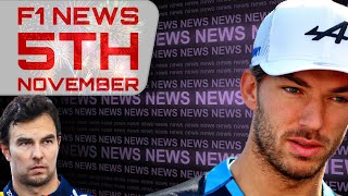 F1 News 5th November More Brazil News [upl. by Naimad]