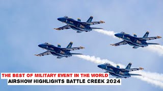 From the Tower Airshow Highlights Battle Creek Airshow 2024 [upl. by Trimble]