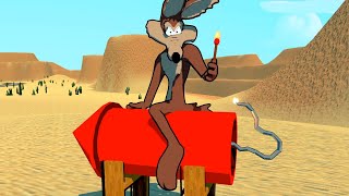 Wile E Coyote finally wins  The Coyote Kills The Road Runner [upl. by Anatak]