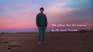 Alec Benjamin  Water Fountain Official Lyric Video [upl. by Aryek]