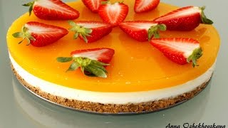 Апельсиновый торт без выпечкиTarta de naranja sin hornear [upl. by Storz888]