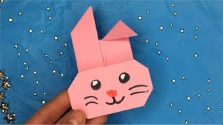 ♡ DIY KNUTSELEN PASEN ♡ KONIJN VOUWEN MET PAPIER ORIGAMI VOUWEN [upl. by Alemaj]