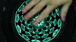 Cymatics Pattern  Just Water Light SOUND [upl. by Aelahs]