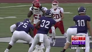 East Stroudsburg South Cavaliers vs Pocono Mountain East Cardinals High School Football 9117 [upl. by Poland]