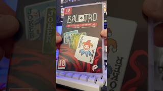 Balatro  Nintendo Switch Unboxing balatro sckagaming Playstack [upl. by Aninat]