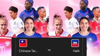 Haiti vs Taiwan full match tournoi ladies cup [upl. by Lias278]