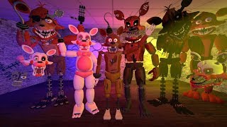 All Foxies Sing The FNAF Song [upl. by Neelyaj418]