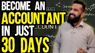 How to become an Accountant in 30 Days and make Money Chartered Accountant vs Accountant Explained [upl. by Jobey]