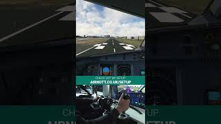 Greasing The Tarmac at London City msfs2020 flightsimulator aviation msfs2020pilot [upl. by Jacynth]