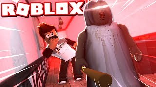 Sneaking Around Grannys House In Roblox Granny Multiplayer Gameplay [upl. by Nnek]