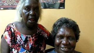 Barunga Festival Aboriginal ladies Welcoming to country inviting to Aboriginal experience [upl. by Bred957]