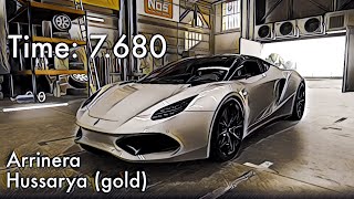 CSR2  Arrinera Hussarya gold  tune amp shift time 7680 [upl. by Nylirem]