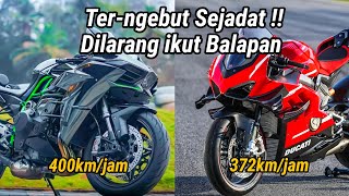 Terngebut  Dilarang ikut Balapan  Apa alasanya H2R dan Superleggera V4 [upl. by Eenattirb]