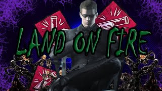 Land on Fire  Wesker Montage [upl. by Efron]