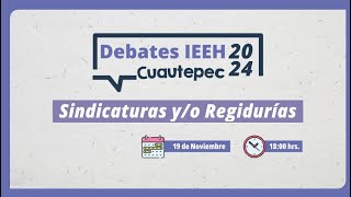 👥🗳  Debate entre aspirantes a Sindicatura o Regidurías por Cuautepec de Hinojosa [upl. by Wendall695]