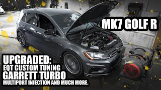 MK75 Golf R back for upgrades Garrett PMax S2 and EQT [upl. by Hillari]