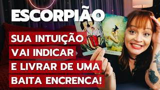 ESCORPIÃO SUA INTUIÇÃO VAI INDICAR E TE LIVRAR DE UMA BAITA ENCRENCA ESCORPIÃO TAROT2024 [upl. by Hyacintha141]