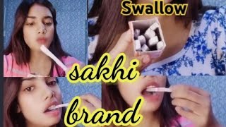 slate pencil eating slate pencil crunch jaya pandey full swallow video [upl. by Halimaj]