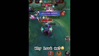 Killing pring😂😂mobilelegends follow mlbb subscribe support mbllkh [upl. by Adlez]