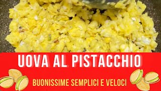 COME FARE UOVA STRAPAZZATE facilissimo SPECIAL PISTACCHIO [upl. by Engleman]