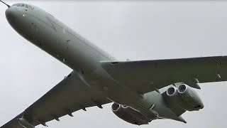 RAF VC10 Farewell flypast  Warton Aerodrome 20913 [upl. by Zumstein163]