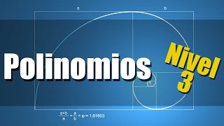 Polinomios  Ejercicios Resueltos de Polinomios Nivel 3 [upl. by Neirual985]