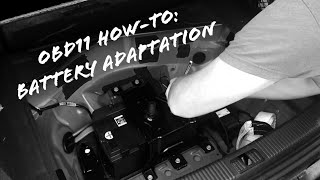 This is how you perform a Battery Adaptation with OBD11 [upl. by Chang]