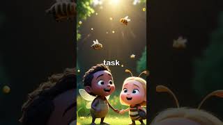 Adventure with the Busy Bee Learning Teamwork amp Hard Work in the Meadow  Heartwarming Animation [upl. by Westerfield]