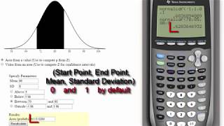 TI Tutorials  Normal CDF  Detailed instructions [upl. by Moyer]