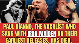 Paul Di’Anno Iron Maiden’s Frontman on First Recordings Dead at 66 [upl. by Vetter]