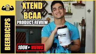 Scivation Xtend BCAA  HONEST Product Review  BeerBiceps Supplement Review [upl. by Sevein]