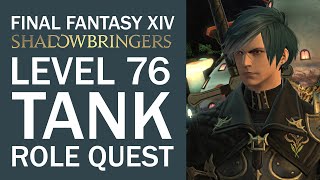 Level 76 Tank Role Quest “The Princess and Her Knight” Final Fantasy XIV Shadowbringers [upl. by Leimaj]