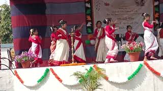 EXCELLENT BIHU DANCE BY PRIMARY SECTION STUDENTS OF KV PANAGARH ON GRAND PARENTS DAY 24 CELEBRATION [upl. by Neils]