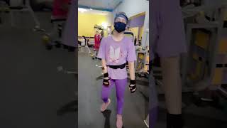 Cleavage inhance exercise chestpresswithdoumble viralshorts2024 shortsfitnessvideo [upl. by Ecnal]