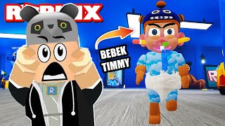 BEBEK TIMMYnin Evinden Kaçıyorum   Roblox [upl. by Ahsema785]