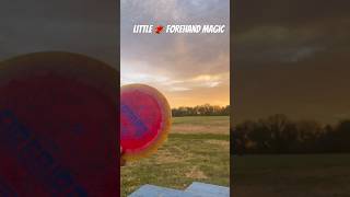 Dialing in that forehand a lil’ bit circle chuckers discgolf infinite tomb innova firebird [upl. by Kcinom]