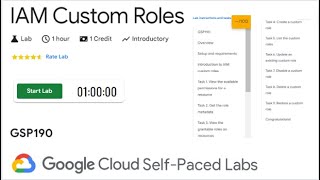 IAM Custom Roles  GSP190  Implement Cloud Security Fundamentals on Google Cloud  2024 qwiklabs [upl. by Shirk]